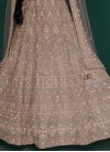 Organza  Floor Length Trendy Gown - 4